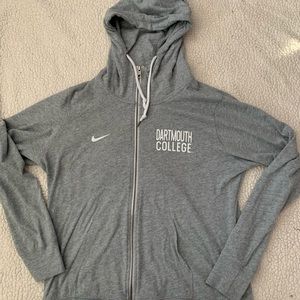 Dartmouth College Nike Zip Up Hoodie